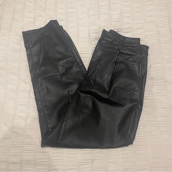 DYNAMITE COATED LEATHER JEANS - Picture 4 of 7